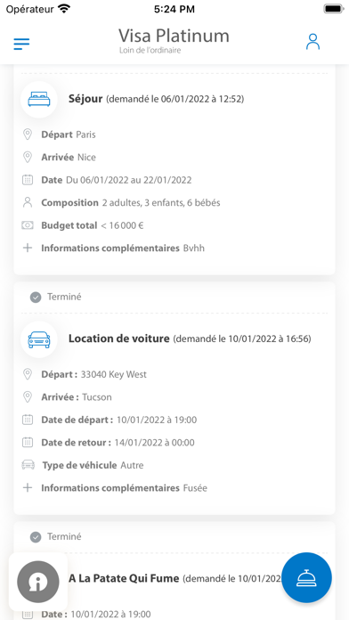 Visa Platinum Screenshot