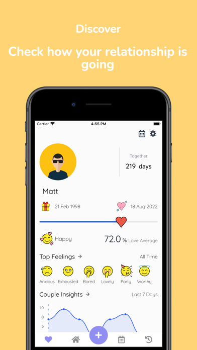Couple Diary: Love Tracker Screenshot