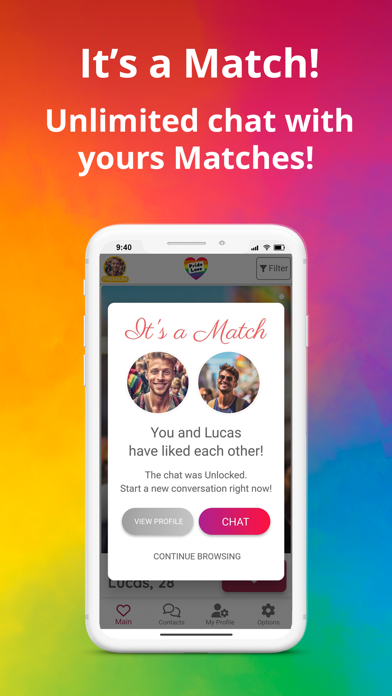 Pride Love: LGBT Dating Screenshot