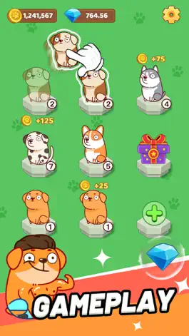 Game screenshot Puppy Paradise-Addictive Merge apk