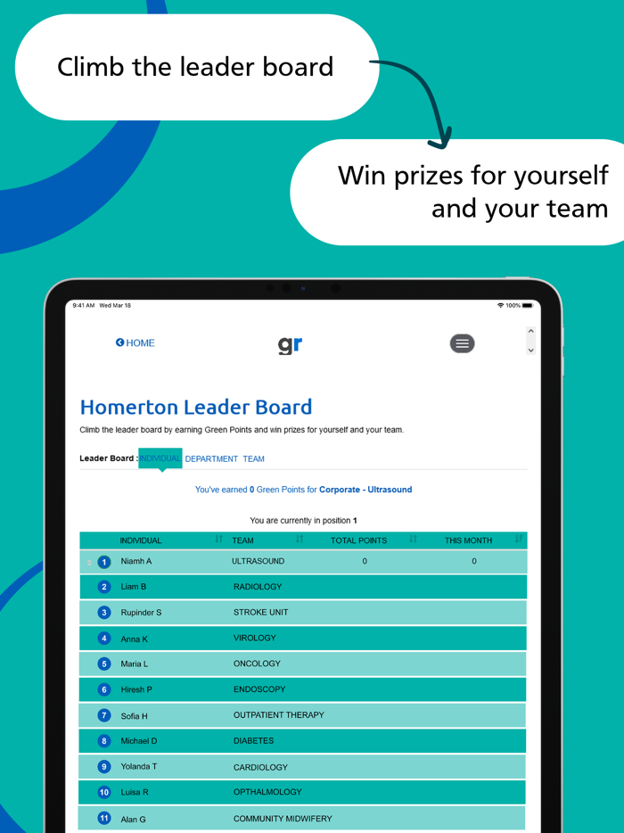 Homerton NHS Green Rewards