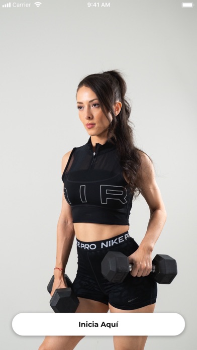 Sofia Larios Fitness Screenshot