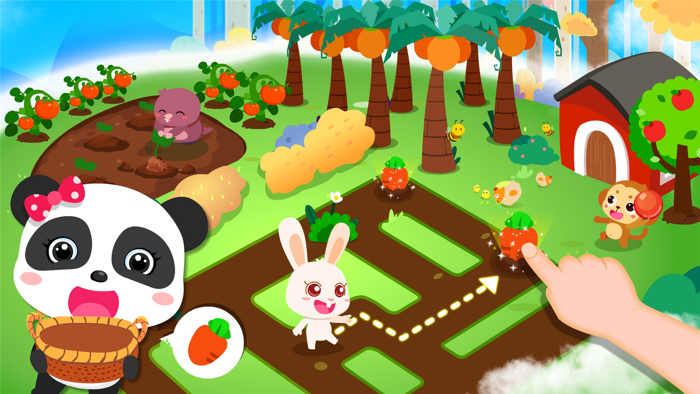 Baby Pandas Forest Feast