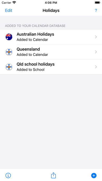 Australian Holidays 2024-2025 Screenshot