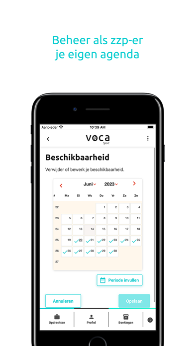 Voca Sport Screenshot