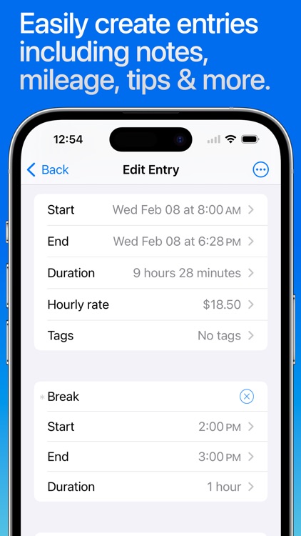 Hours Tracker: Time Tracking screenshot-5