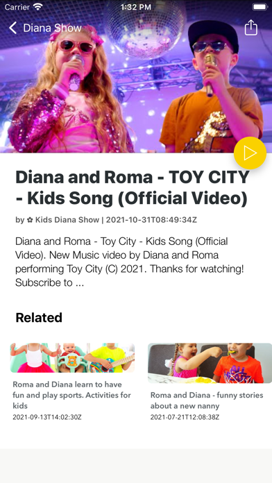 Watch Diana Shows Screenshot