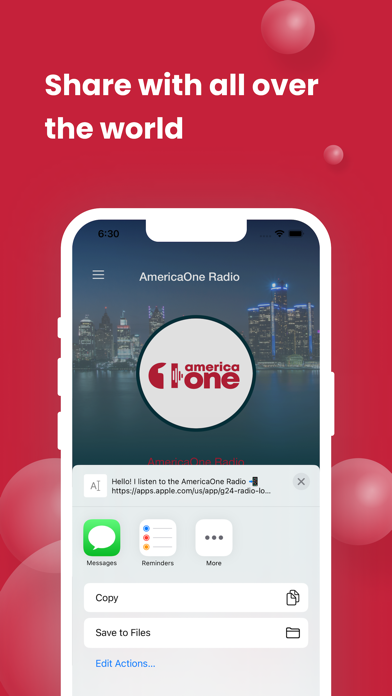 AmericaOne Radio Screenshot