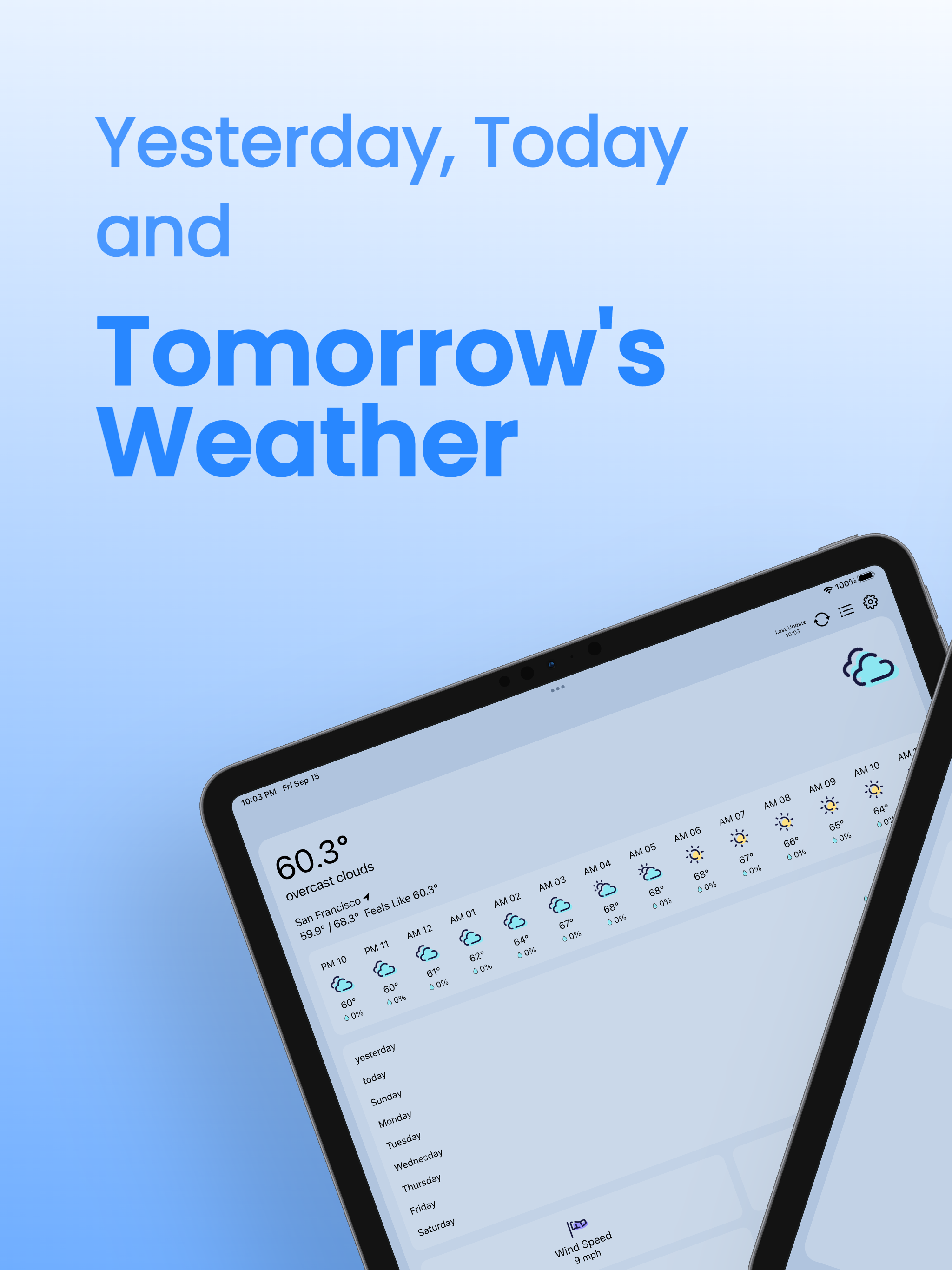 Yester - Yesterday's Weather screenshot 6