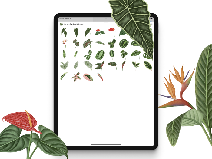 Urban Garden Stickers