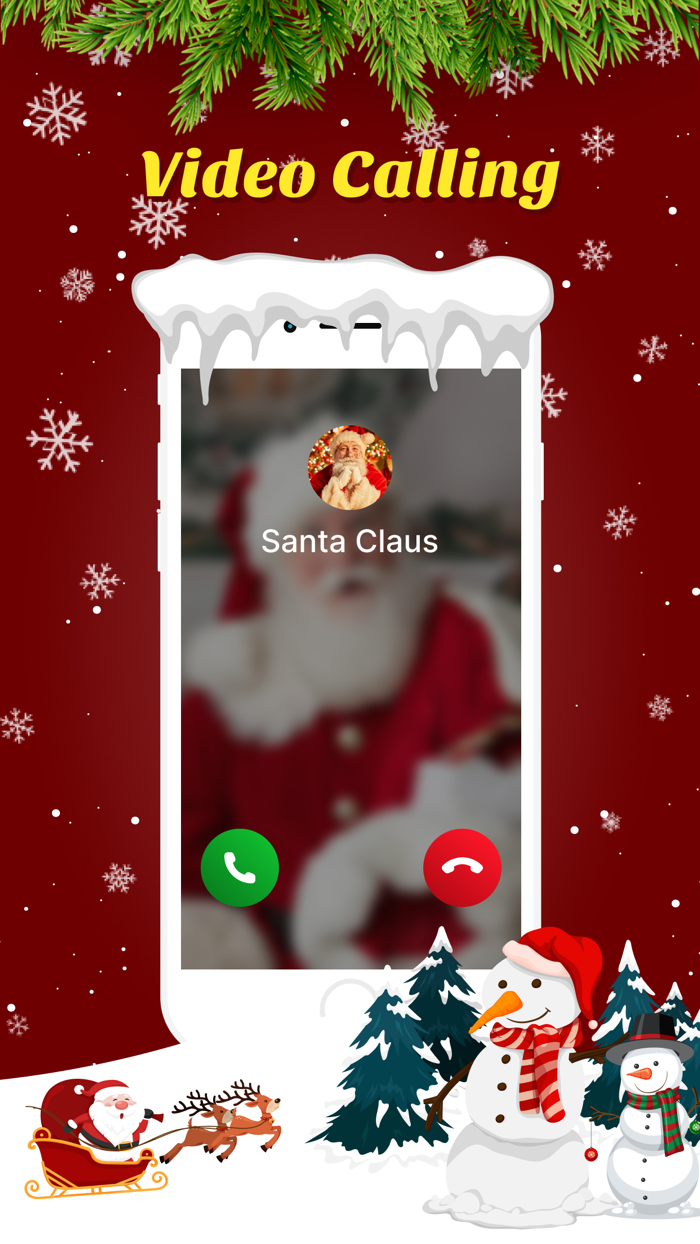 Santa Claus Call Video