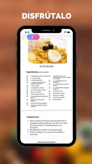 recetas de comidas peruanas iphone screenshot 2