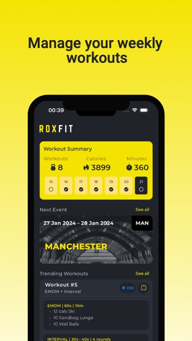 ROXFIT Screenshot