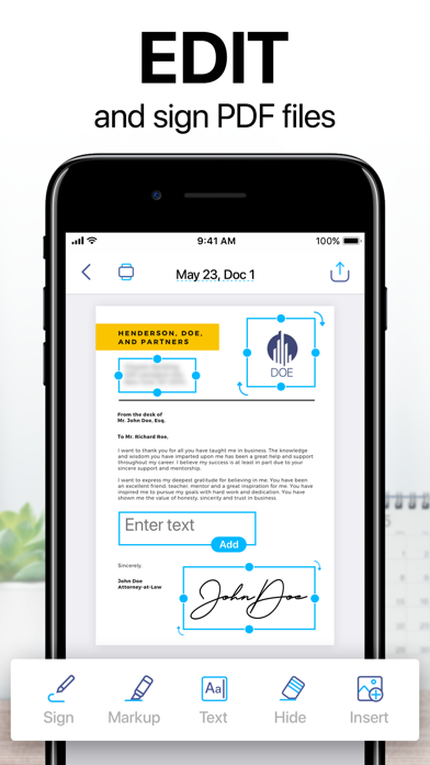 iScanner: PDF & OCR Scanner Screenshot