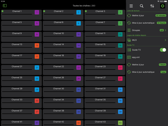 Screenshot #5 pour Flex IPTV