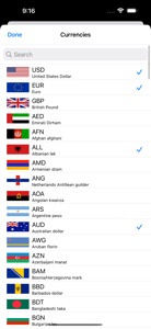 Currency Convert screenshot #2 for iPhone