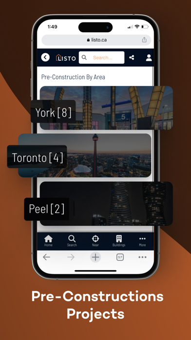 Listo Real Estate & Brokerage Screenshot