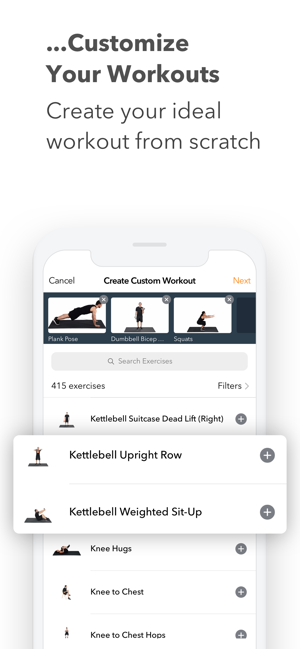 ‎Sworkit Fitness & Workout App Screenshot