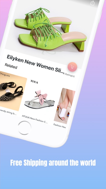 Women's sandals cheap shopping screenshot-3