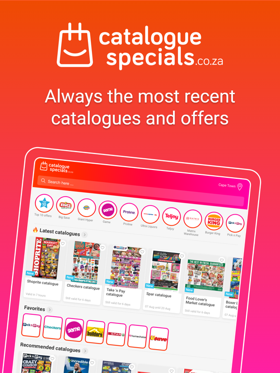 Screenshot #4 pour Cataloguespecials.co.za