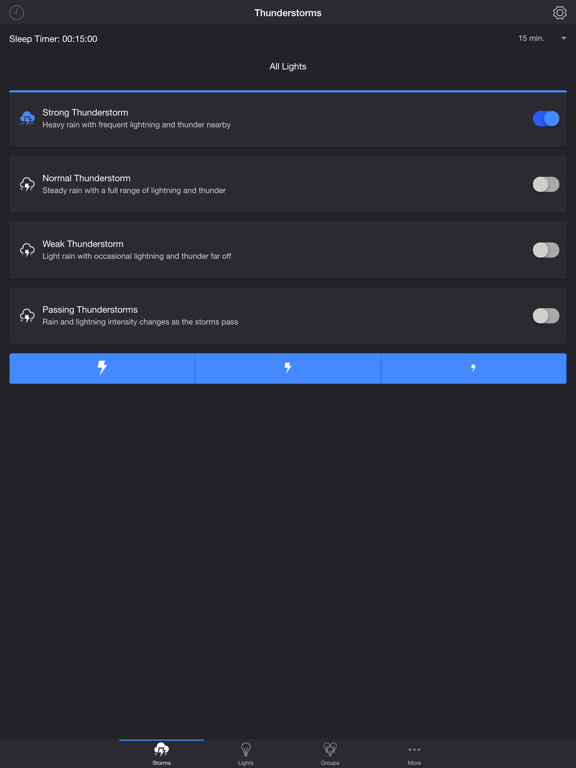 Screenshot #4 pour Thunderstorm for LIFX