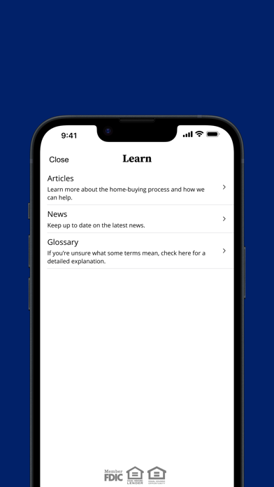 Peoples Mortgage App Screenshot