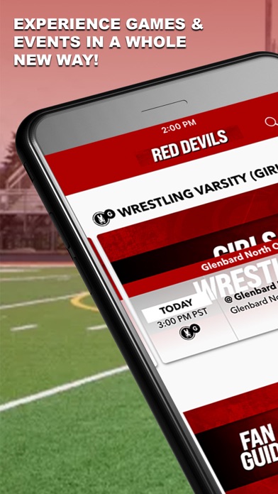 Hinsdale Central Athletics Screenshot