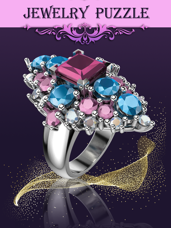 Jewels World 3D - Art Puzzle iPad screenshot 8 - Entertainment app