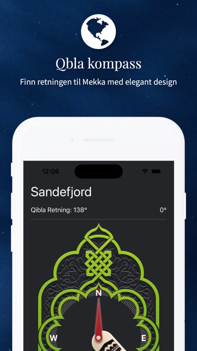 Screenshot 3 of Aziza Bønnetider App
