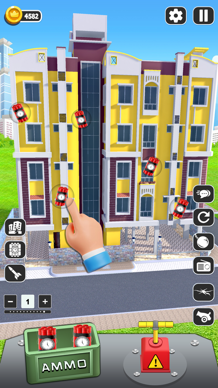 TNT Bomb Blast Building Game
