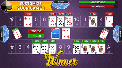 Canasta - Fun Classic Cardgame Screenshot