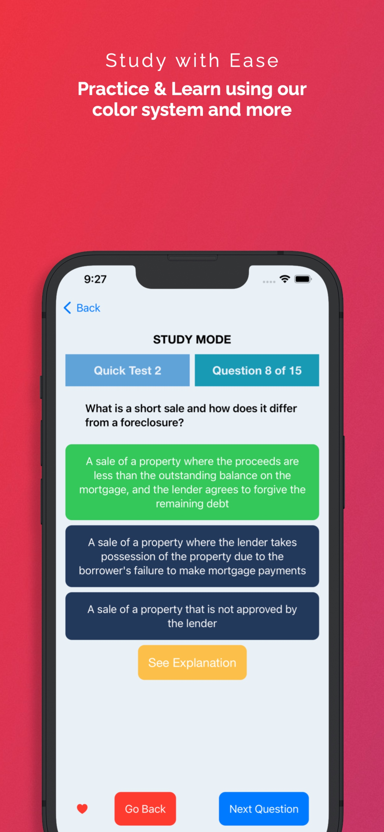 Idaho Real Estate Exam screenshot 3