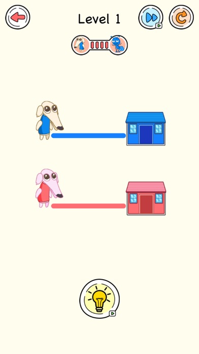 Lost Dog Puzzle: Draw To Home Screenshot