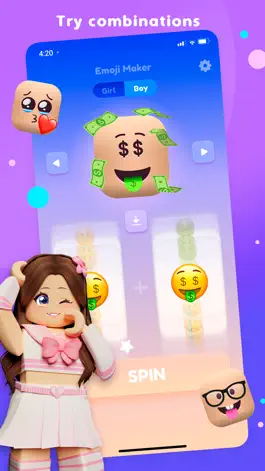 Game screenshot Makerblox - emoji kitchen apk