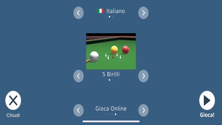 Biliardo 5 birilli e Goriziana