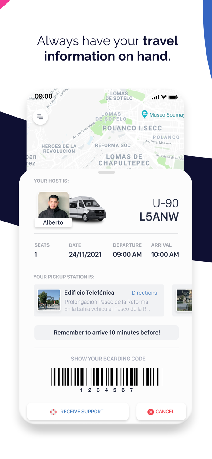 Urbvan - Commutes App