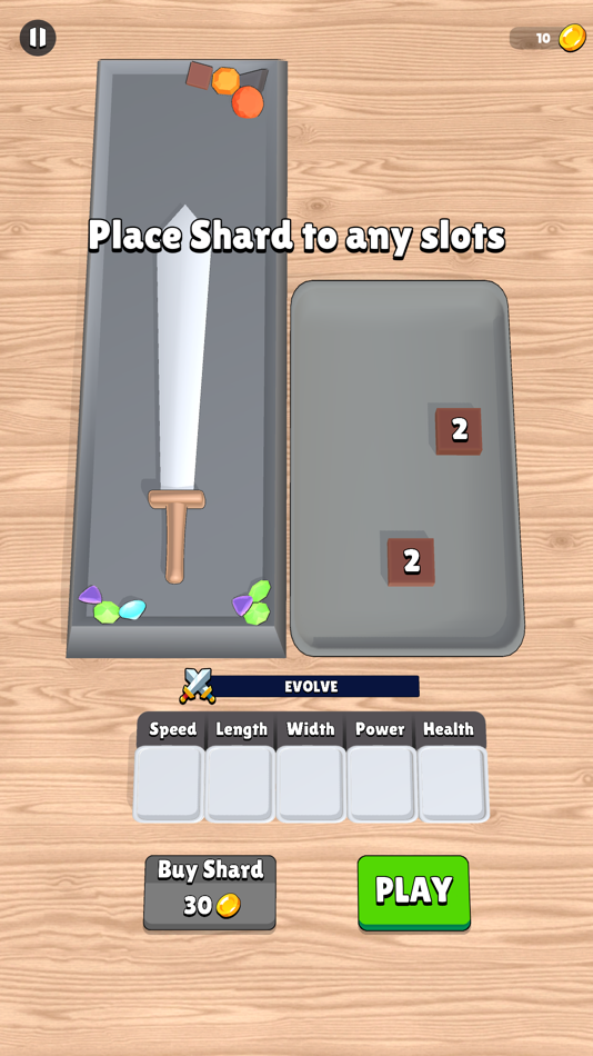 #3. Slicer Sword (iOS) 由: FUBU GAMES OYUN YAZILIM VE BILGI TEKNOLOJILERI TICARET LIMITED SIRKETI