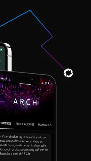 Captura de pantalla de Lightbooth en iPhone 6