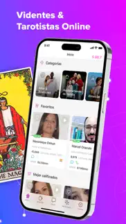 psíquicos - tarot y horoscopo iphone screenshot 2