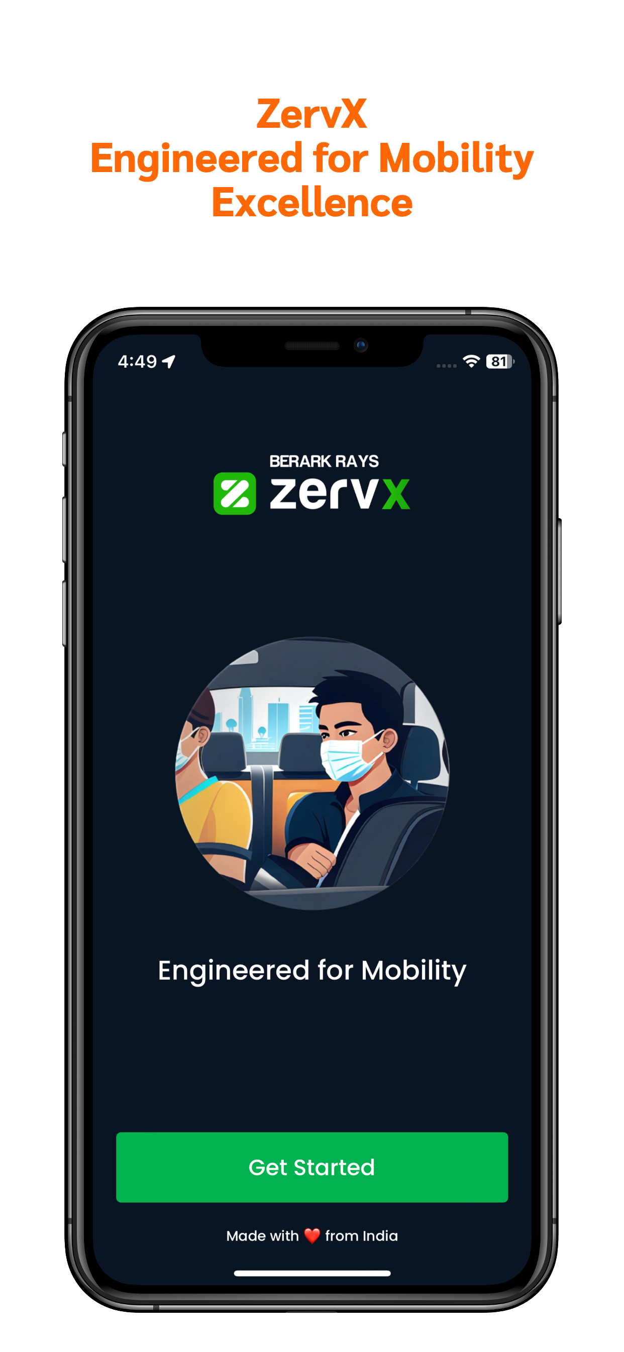 ZervX Driver - All in one App