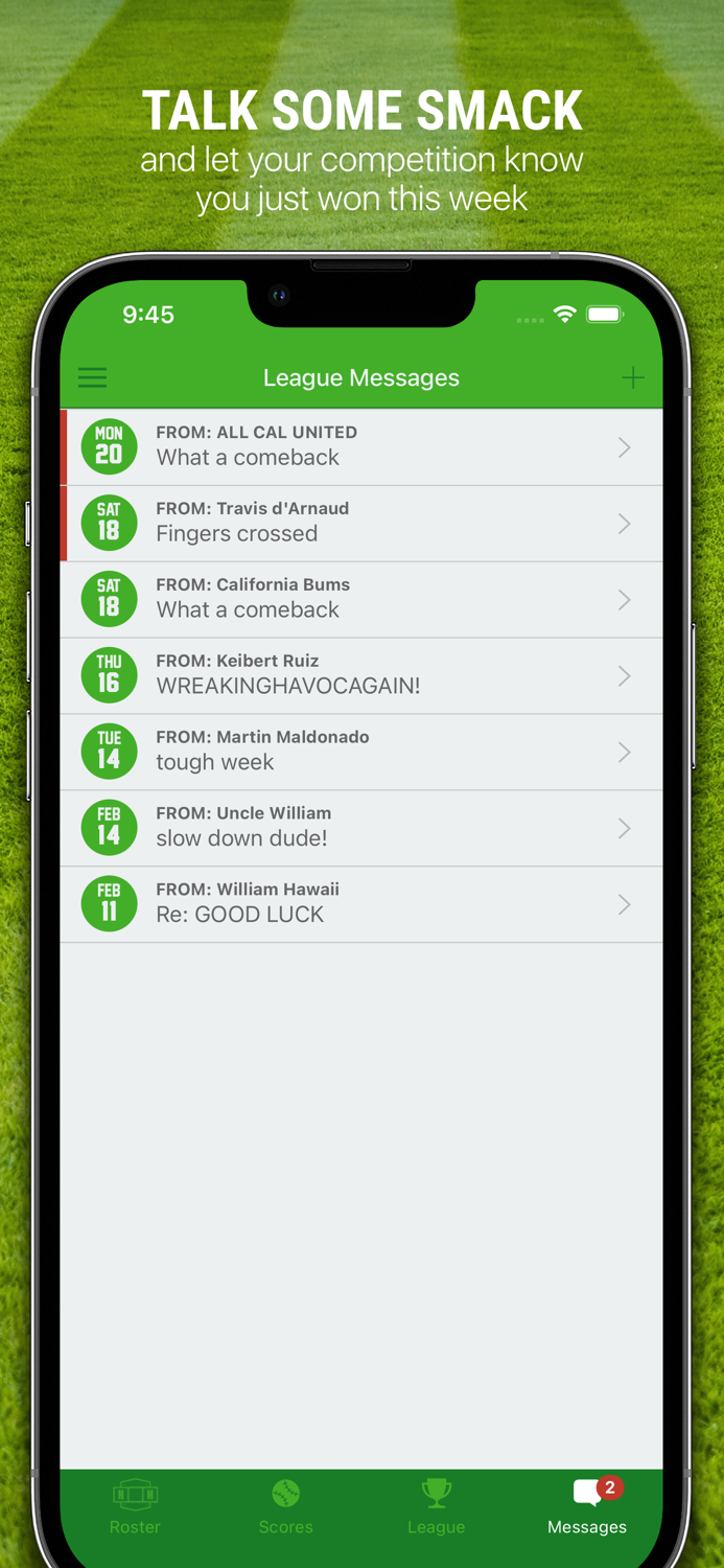 H2H Fantasy Baseball