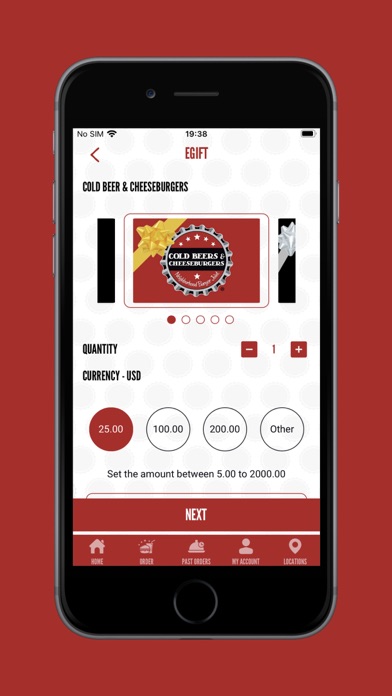 Cold Beers & Cheeseburgers App Screenshot