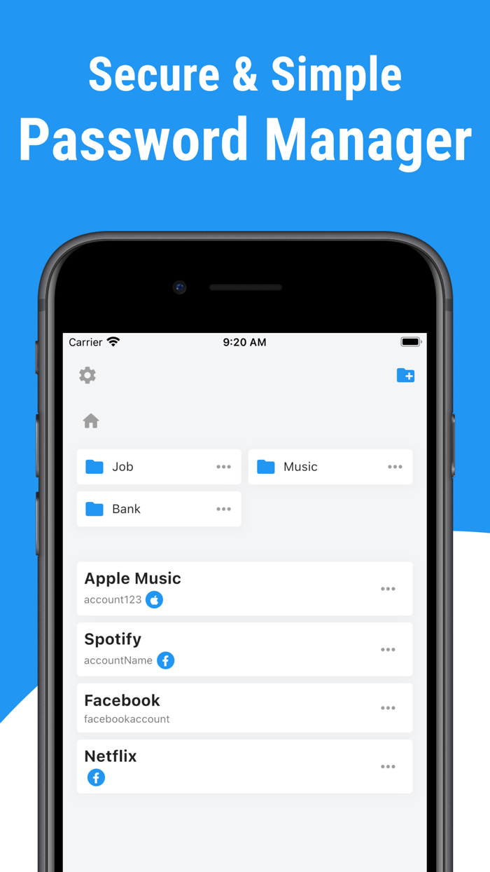 Password Manager - Secure Lock