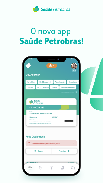 Saúde Petrobras Screenshot