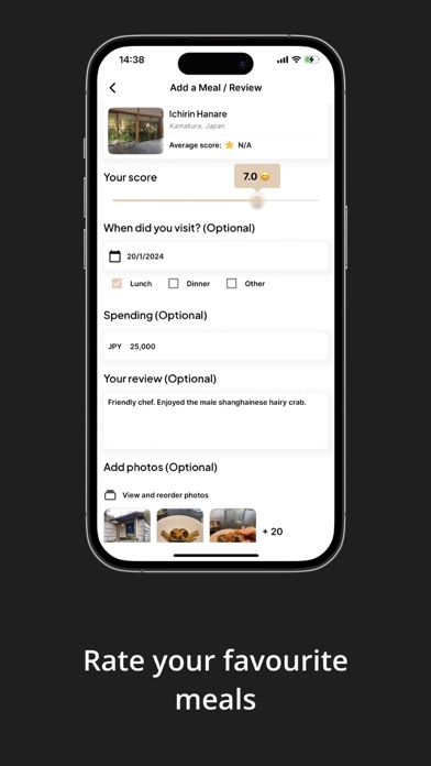 RICE - Plan, eat & meet Screenshot