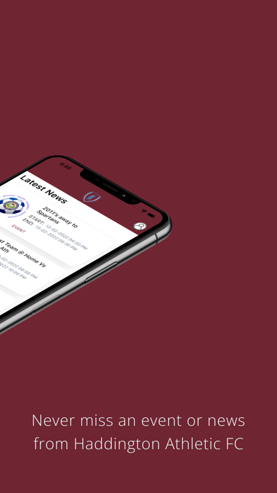Haddington Athletic Screenshot