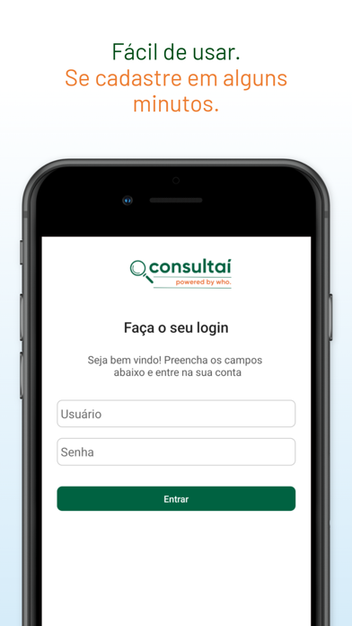 Screenshot #1 pour Consultaí - App de consultas