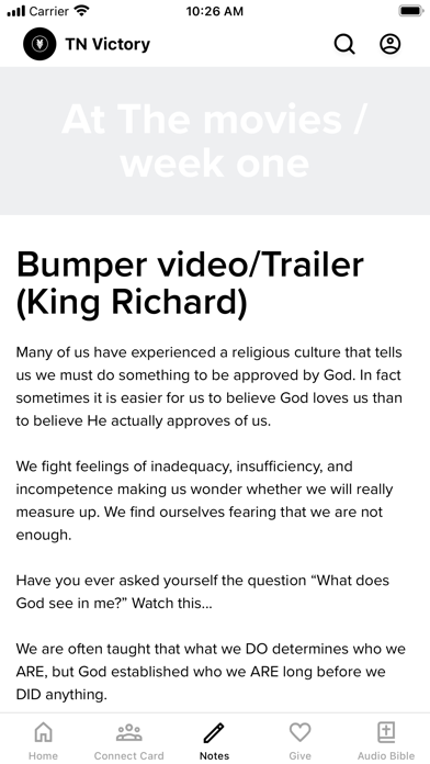 TN Victory Church Screenshot