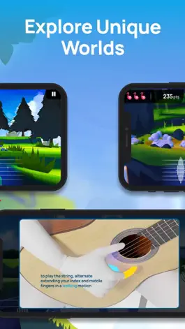 Game screenshot Notey's World - Learn Guitar hack
