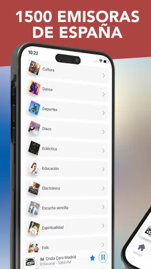 Captura de pantalla de Radio IPhone: MyTuner Radio FM en iPhone 3